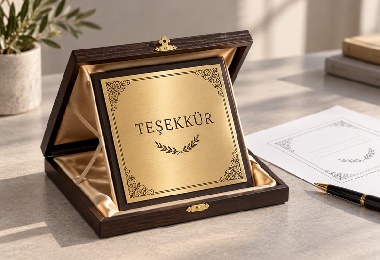 Plaket Üzerine Ne Yazılır? Anlamlı Teşekkür ve Tebrik Metinleri