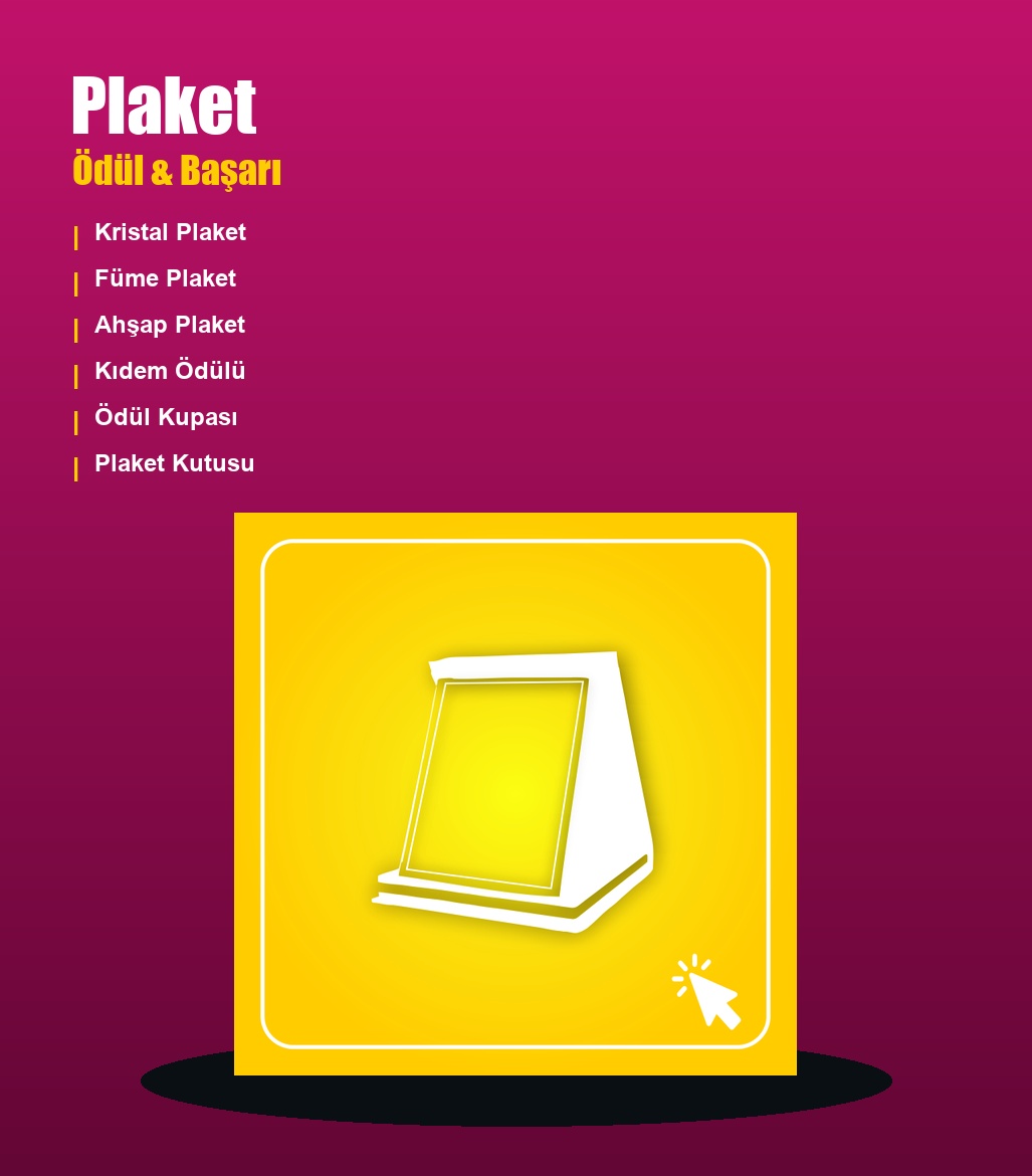 Kristal Plaketler Mobil